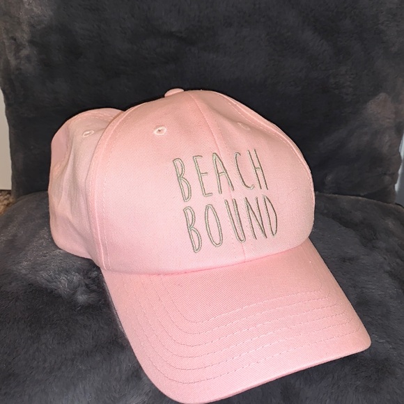 Accessories - “Beach Bound” pink hat.